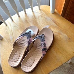 Sperry Waveside Thong Sandal Pink Sz 6M